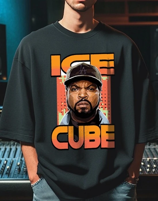 Овърсайз Тениска Ice Cube 2, Тениски - Hoodstyle.bg