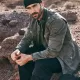 Мъжко зимно яке в цвят маслина Brandit Britannia, Зимни якета - Hoodstyle.bg