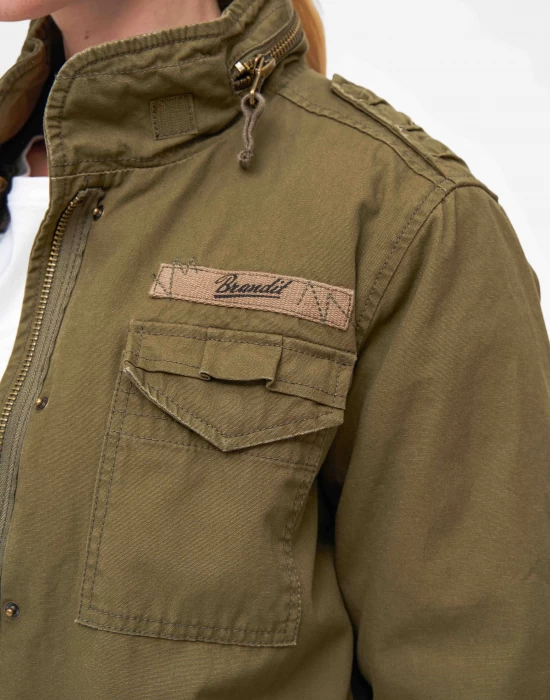 Премиум дамско яке в цвят маслина Brandit women M65 Giant, Якета - Hoodstyle.bg