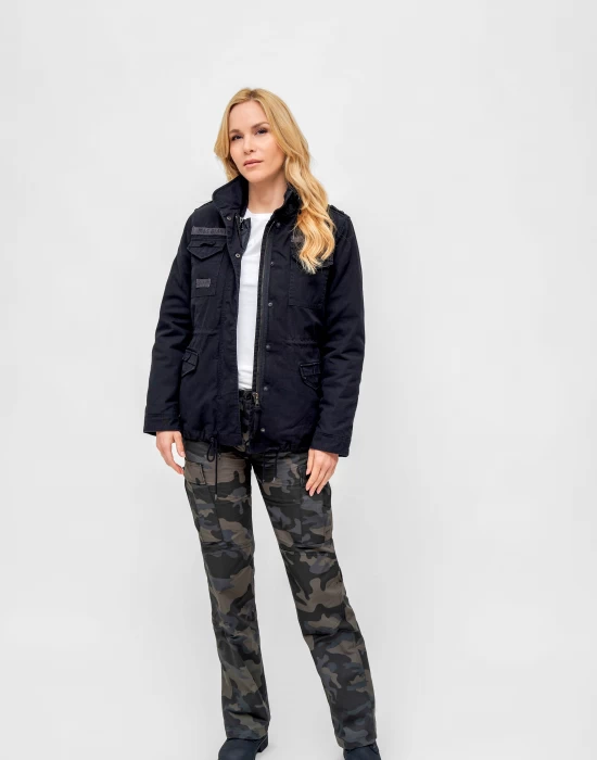 Премиум дамско яке в черен цвят Brandit Women M65 Giant, Якета - Hoodstyle.bg
