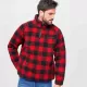 Мъжко яке от плюшен полар карирано Brandit Teddyfleece Troyer, Зимни якета - Hoodstyle.bg