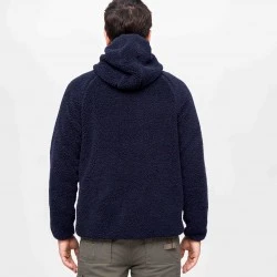 Мъжко пухкаво яке в тъмносин цвят Brandit Teddyfleece Worker