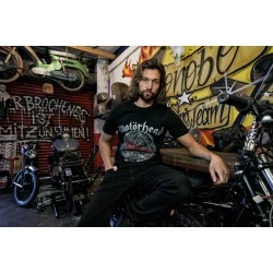 Тениска в черен цвят Motorhead Ace of Spades 