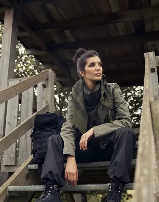 Кожени обувки унисекс в черно Brandit Kenyon, Обувки - Hoodstyle.bg