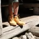 Кожени обувки унисекс в бежово Brandit Kenyon, Обувки - Hoodstyle.bg