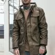 Мъжка парка с топла подплата в цвят маслина Brandit, Зимни якета - Hoodstyle.bg