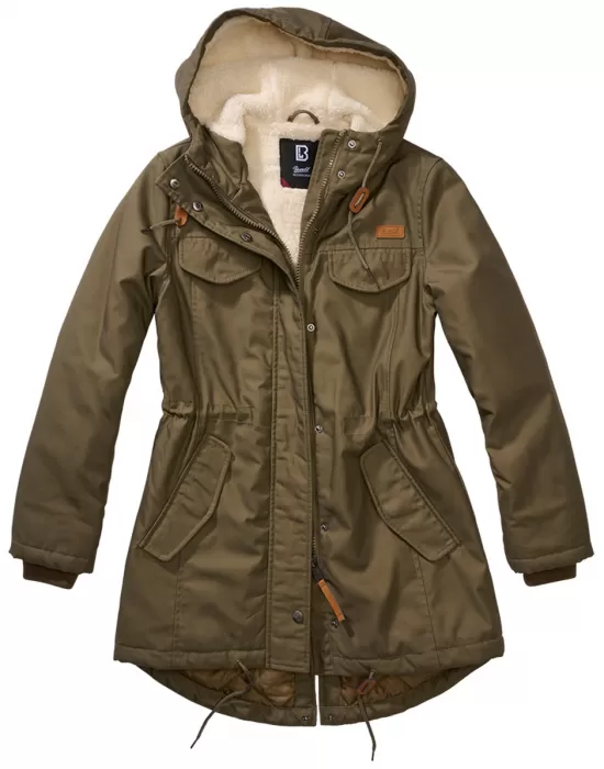 Дамска масленозелена парка Brandit Marsh Lake, Якета - Hoodstyle.bg
