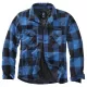 Мъжко яке в черно-синьо каре Brandit Lumber, Якета - Hoodstyle.bg