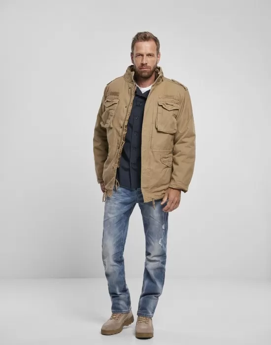 Премиум мъжко яке в камел цвят Brandit M65 Giant, Мъже - Hoodstyle.bg