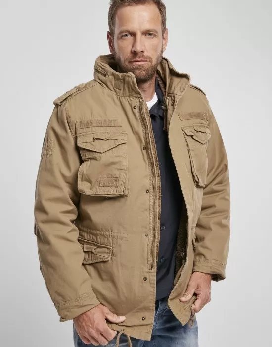 Премиум мъжко яке в камел цвят Brandit M65 Giant, Мъже - Hoodstyle.bg