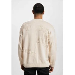 Мъжка блуза DEF Knit beige/beige