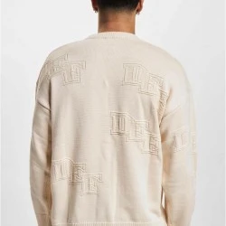 Мъжка блуза DEF Knit beige/beige