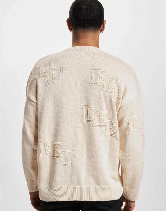 Мъжка блуза DEF Knit beige/beige, Блузи - Hoodstyle.bg