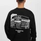 Мъжка блуза в черно DEF Open, Блузи - Hoodstyle.bg