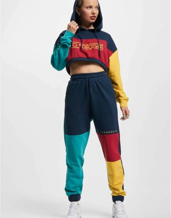 Дамски къс суичър Dangerous DNGRS Hoody 4C, Суичъри - Hoodstyle.bg