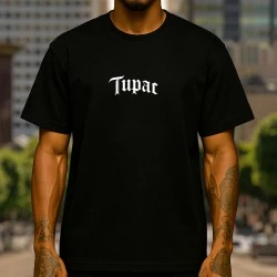 2Pac green тениска
