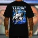 2Pac blue тениска, HOODSTYLE - Hoodstyle.bg