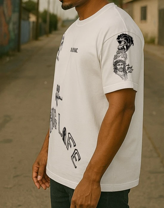 2Pac Tattoos тениска, HOODSTYLE - Hoodstyle.bg