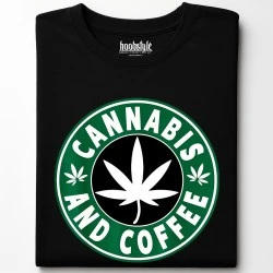 Cannabis And Coffee тениска