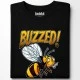 Buzzed Bee Smoking Smoking Weed тениска, Забавни - Hoodstyle.bg
