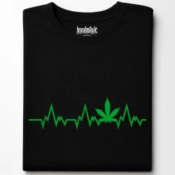 Weed Heartbeat тениска