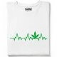 Weed Heartbeat тениска, Забавни - Hoodstyle.bg