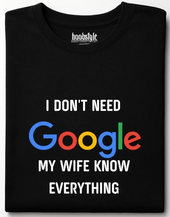 I Don’t Need Google тениска, Забавни - Hoodstyle.bg