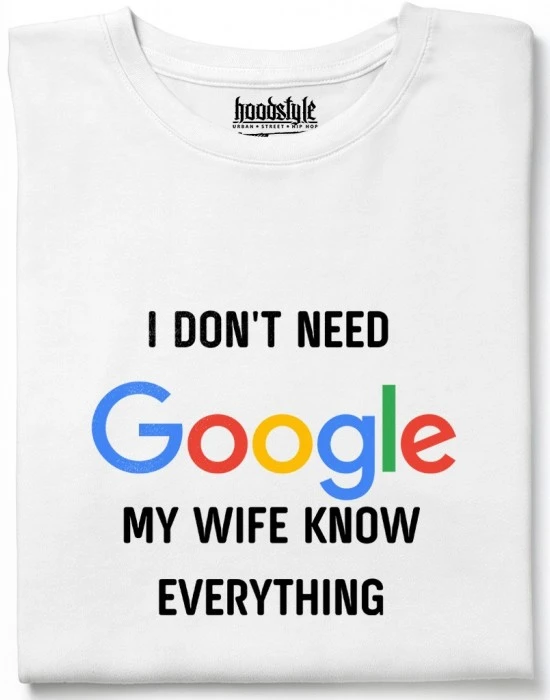I Don’t Need Google тениска, Забавни - Hoodstyle.bg