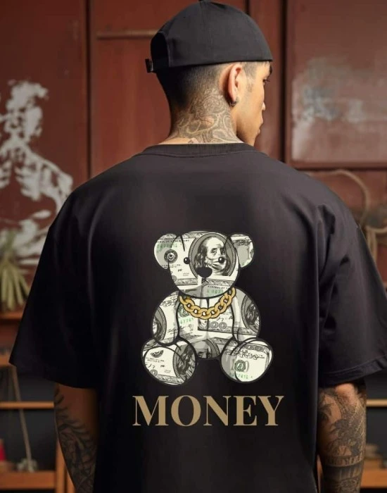 Тениска Oversize Money, Овърсайз - Hoodstyle.bg
