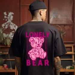 Тениска Oversize Lonely Bear