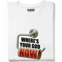 WHERE'S YOUR GOD NOW тениска