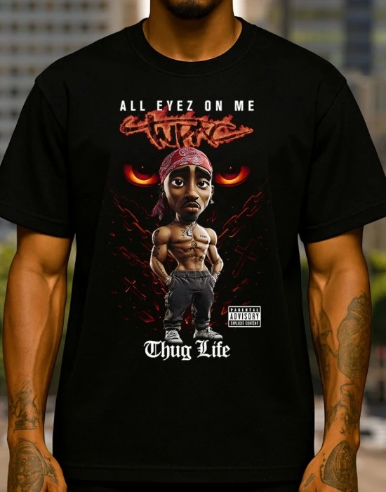 Rap Toon 2Pac тениска, HOODSTYLE - Hoodstyle.bg