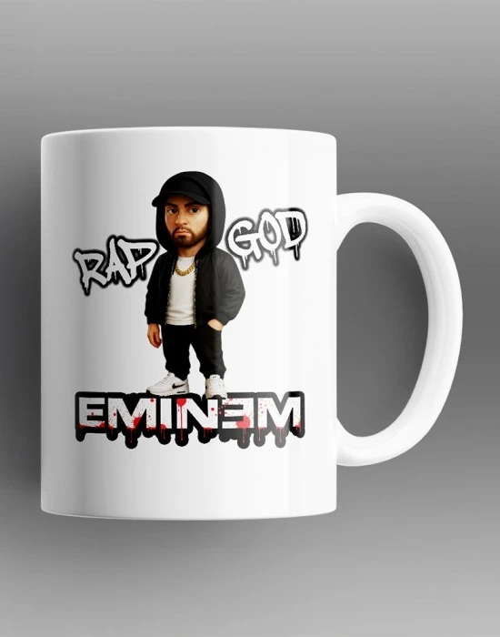 Rap Toon EMINEM чаша, HOODSTYLE - Hoodstyle.bg