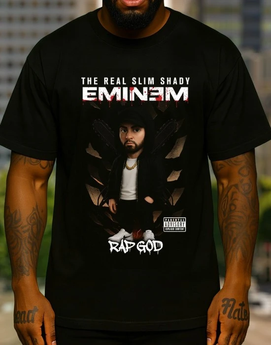 Rap Toon EMINEM тениска, HOODSTYLE - Hoodstyle.bg