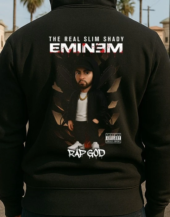 Rap Toon EMINEM мъжко худи, Суичъри - Hoodstyle.bg