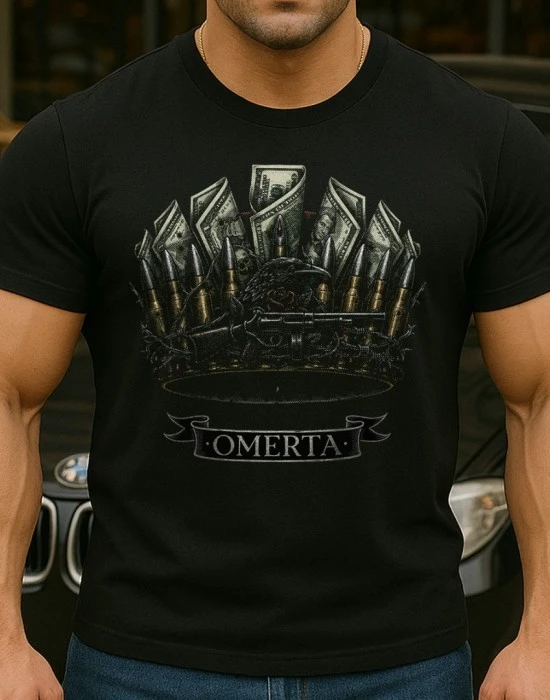 Mafia Crown тениска, Мафиотски - Hoodstyle.bg