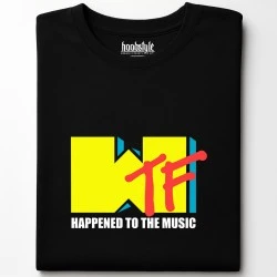 WTF happened to the music тениска