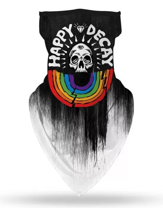 Бандана маска с уши нов дизайн HoodStyle Bandana Happy Decay, Бандани с уши - Hoodstyle.bg