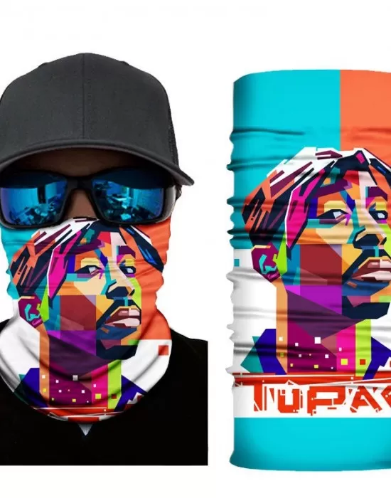 Бандана шал бъф 2Pac / Tupac Shakur HoodStyle Bandana, Бандана шал - Hoodstyle.bg
