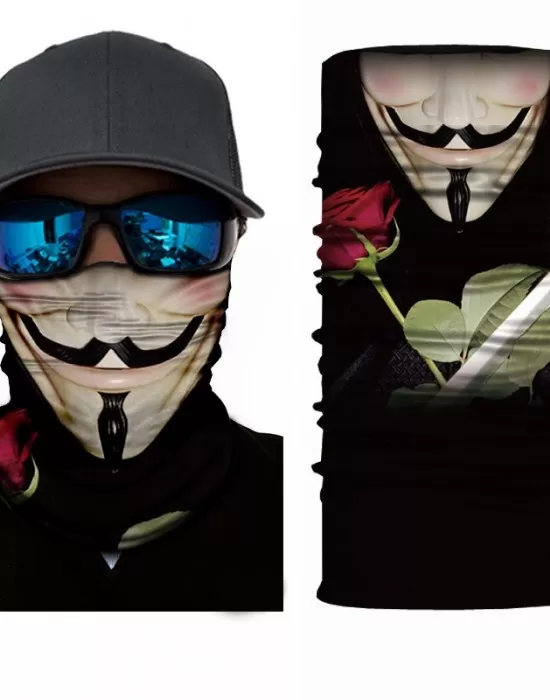 Бандана шал бъф Анонимните HoodStyle Bandana, Бандана шал - Hoodstyle.bg