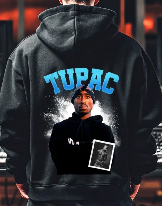 Tupac Shakur 4 мъжко худи, Худита - Hoodstyle.bg