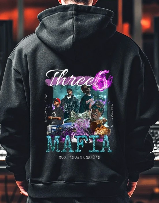 Three 6 Mafia мъжко худи, Худита - Hoodstyle.bg