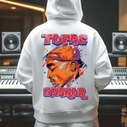 Tupac Shakur 6 Мъжко Худи
