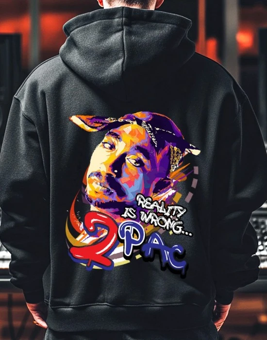2Pac - Reality Is Wrong Мъжко Худи, Худита - Hoodstyle.bg
