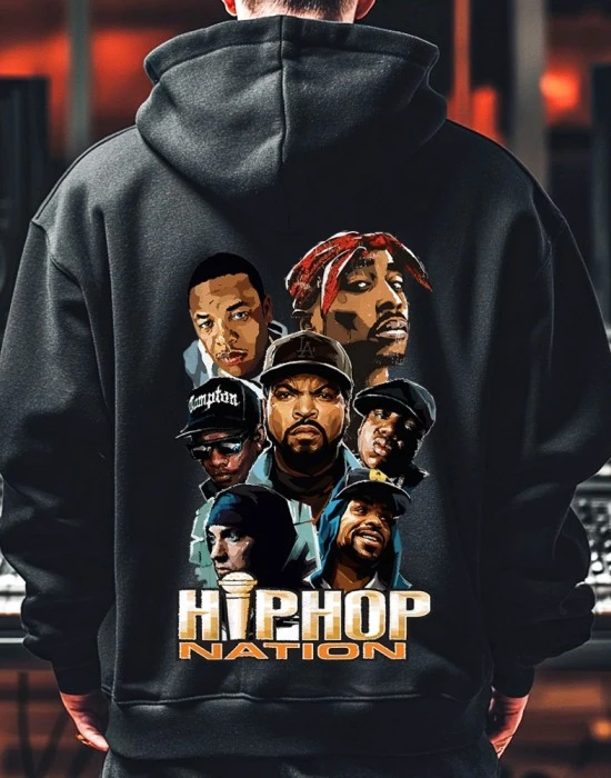 West Coast Rappers - Hip Hop Nation Мъжко Худи, Худита - Hoodstyle.bg