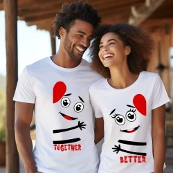 Тениски за двойки Better together