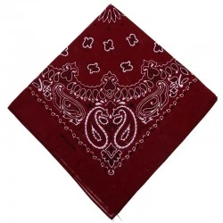 Кърпа за глава бандана HoodStyle NEW Bandana в тъмночервено