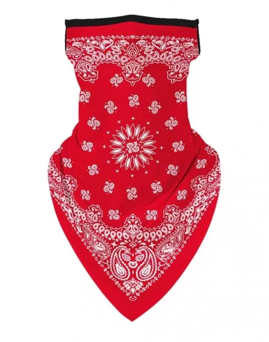 Бандана нов дизайн HoodStyle Bandana Bestseller Design Flow червена, Бандани - Hoodstyle.bg