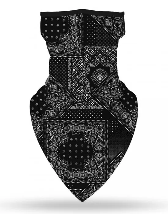 Бандана нов дизайн HoodStyle Bandana Bestseller Design черен, Бандани - Hoodstyle.bg