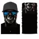 Бандана шал HoodStyle Bandana в черно с череп, Бандана шал - Hoodstyle.bg